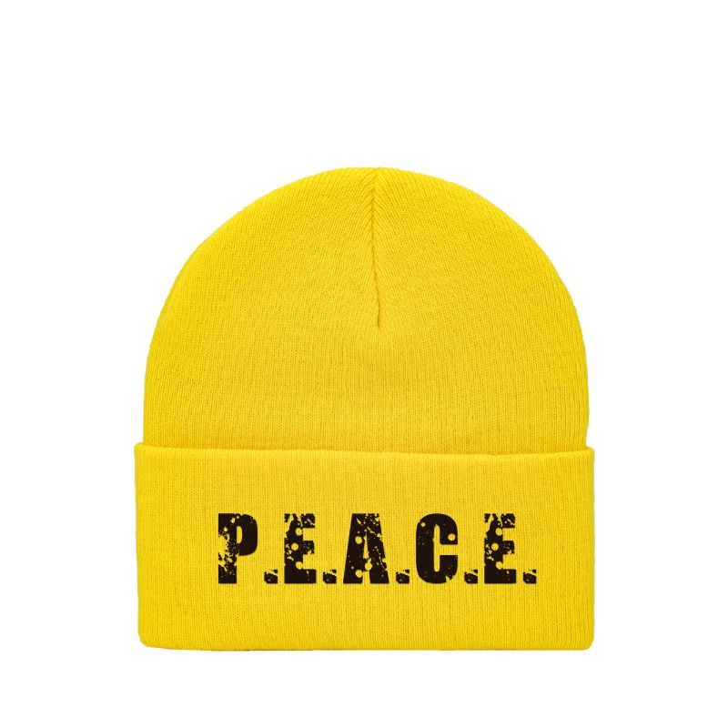 PEACE Gold Beanie "Da Wu-tang"