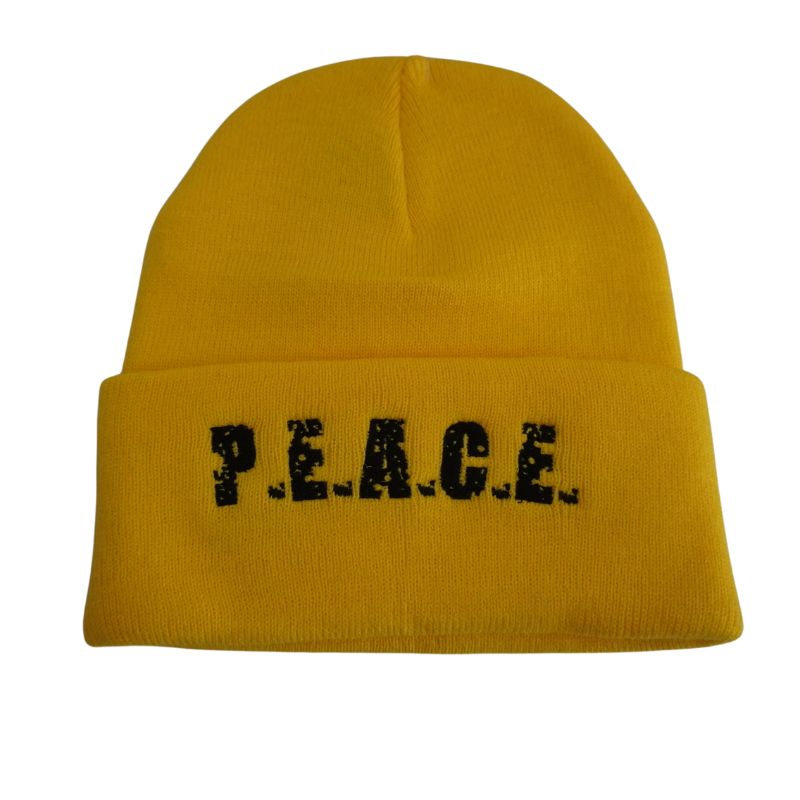 PEACE Gold Beanie "Da Wu-tang"