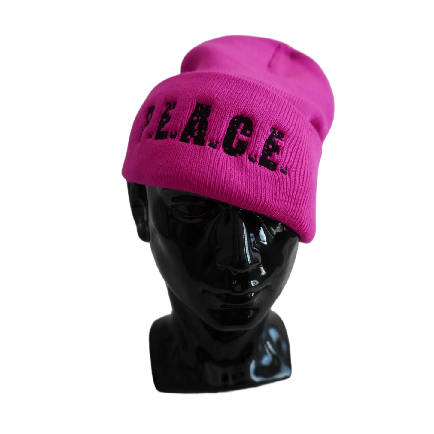 PEACE Pink Beanie "Da Bubblegum"